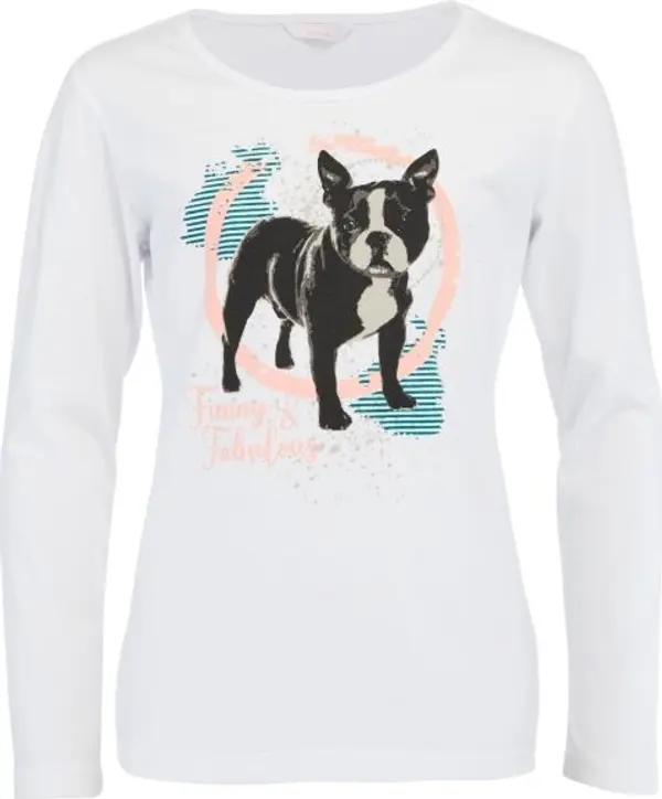 Lewro Lewro MAISIE Тениска за момичета, бяло, размер 128-134