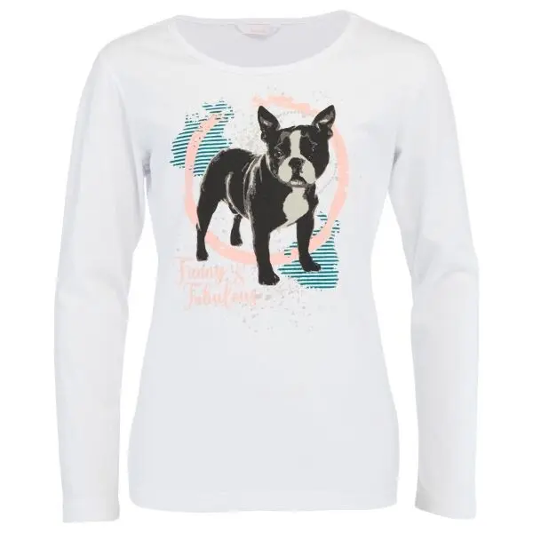 Lewro Lewro MAISIE Тениска за момичета, бяло, размер 164-170