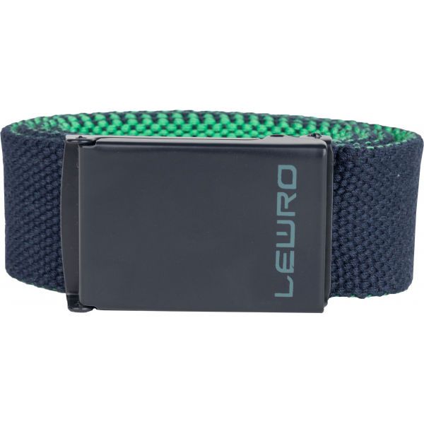 Lewro Lewro MALIS Текстилен колан с метална тока, тъмносин, размер
