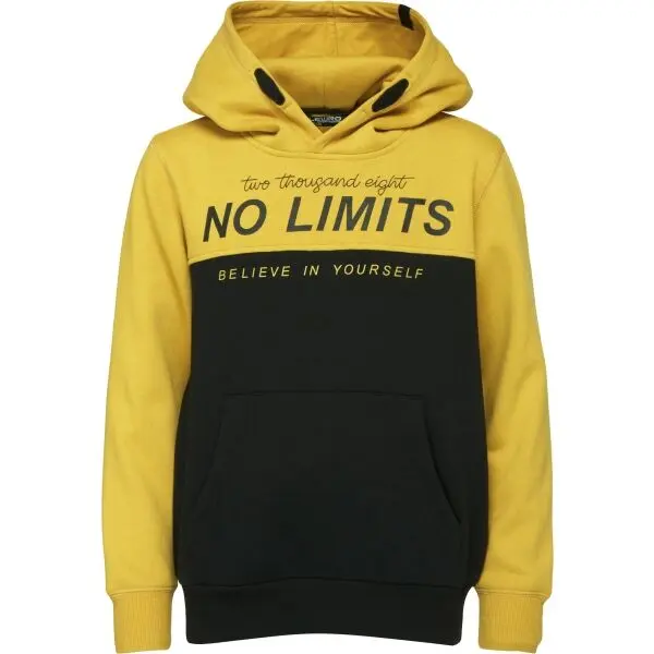 Lewro Lewro MALO Суитшърт за момчета, жълто, размер 116-122