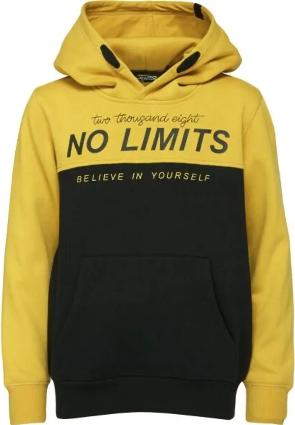 Lewro Lewro MALO Суитшърт за момчета, жълто, размер 140-146