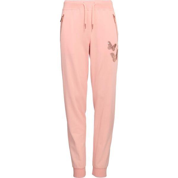 Lewro Lewro MAXINE Тънък момичешки анцуг, цвят сьомга, размер