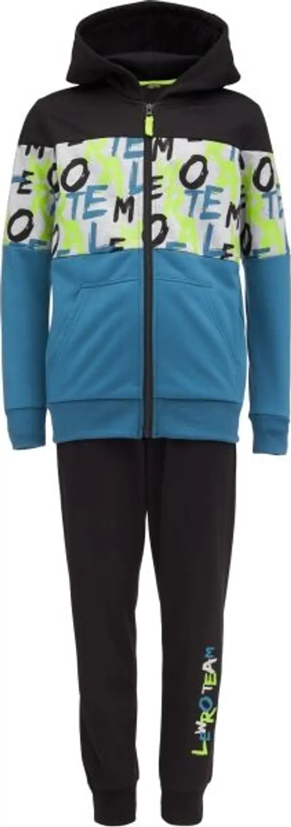 Lewro Lewro MONTE Спортен комплект за момчета, черно, размер 116-122