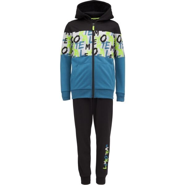 Lewro Lewro MONTE Спортен комплект за момчета, черно, размер