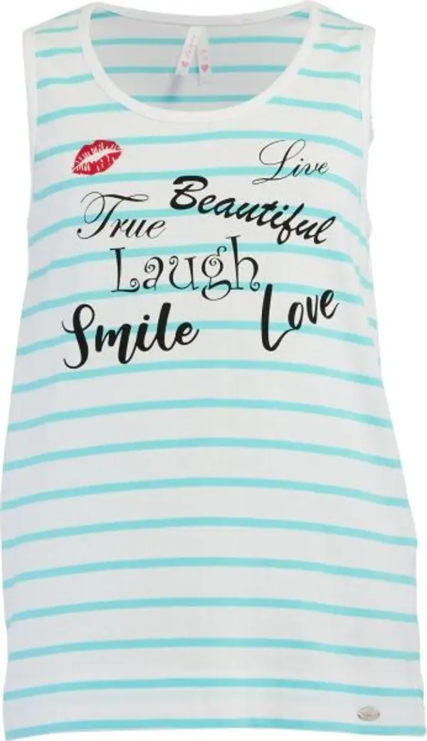 Lewro Lewro MORI Потник за момичета, бяло, размер 116-122