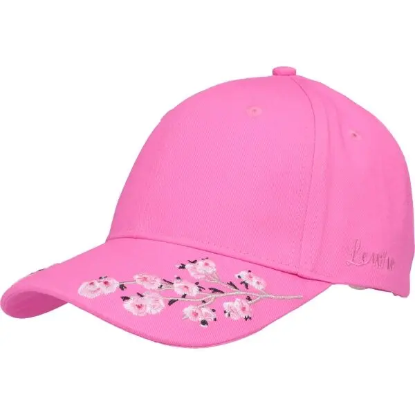 Lewro Lewro NADINE Шапка с козирка за момичета, розово, размер 4-7Y