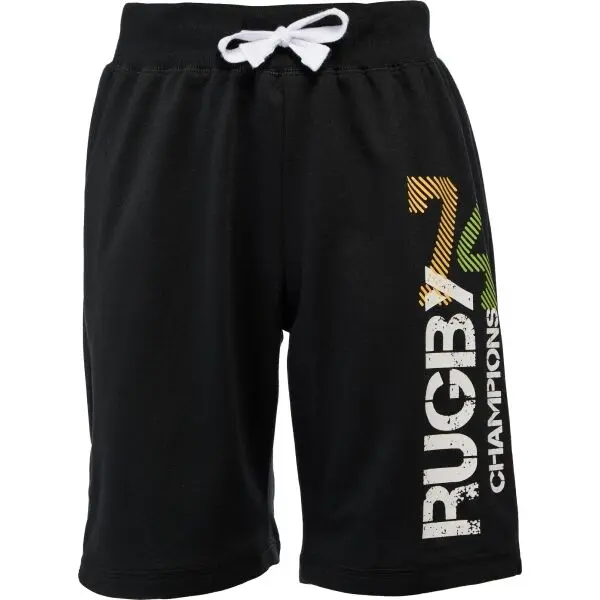 Lewro Lewro NARO Момчешки шорти за бягане, черно, размер 128-134