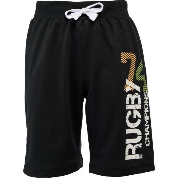 Lewro Lewro NARO Момчешки шорти за бягане, черно, размер