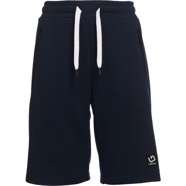 Lewro Lewro NAROS Момчешки шорти за бягане, тъмносин, размер