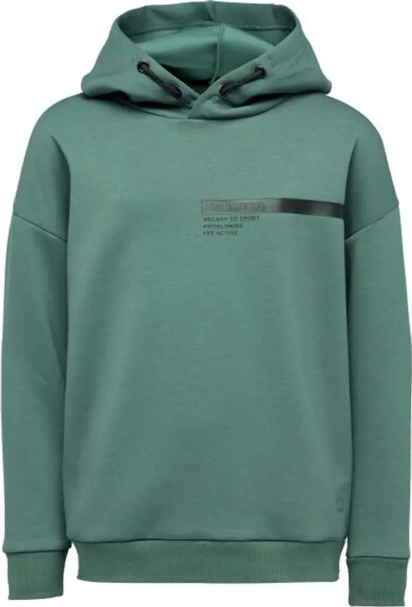 Lewro Lewro PADRIN Момчешки суитшърт за обличане през глава, зелено, размер 140-146