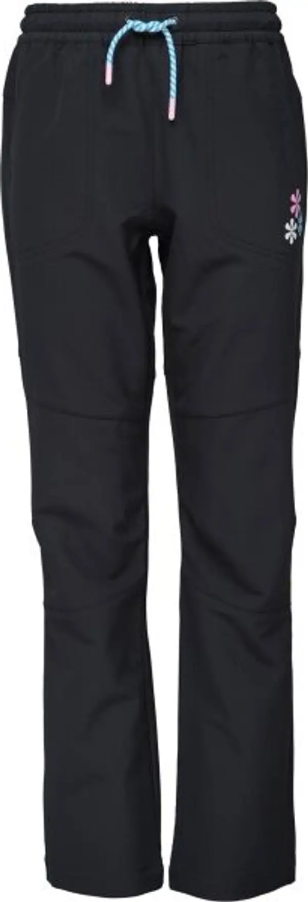Lewro Lewro PANTS 102606 Момичешки аутдор панталон, черно, размер 116-122