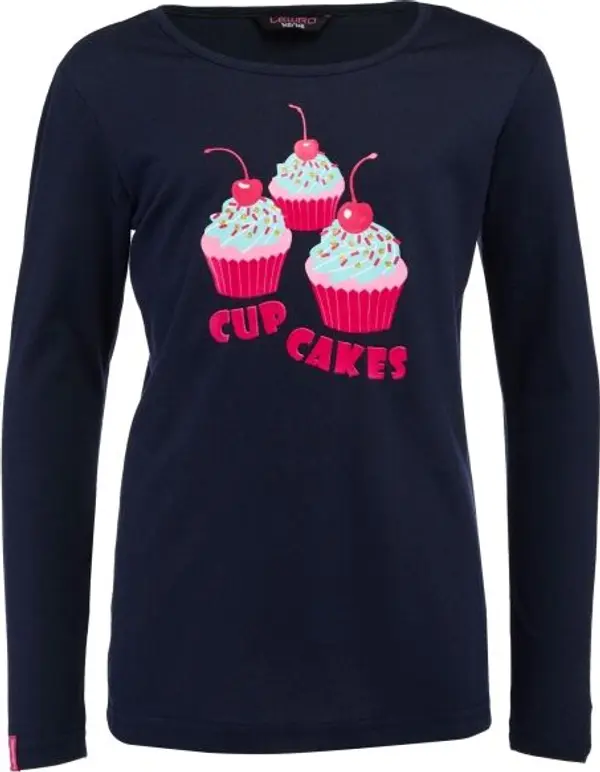 Lewro Lewro POPPY Тениска за момичета, тъмносин, размер 164-170