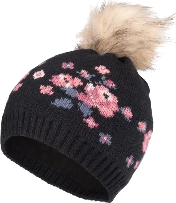 Lewro Lewro PRIMROSE Плетена шапка за момичета, тъмносин, размер 12-15Y