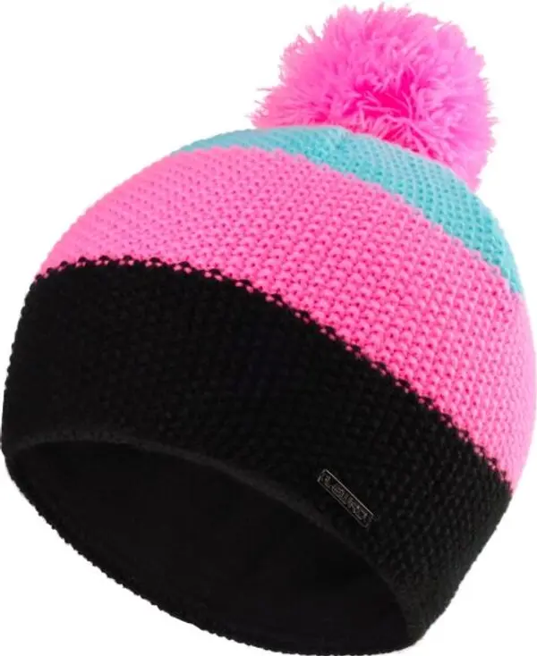 Lewro Lewro REXANA Плетена шапка за момичета, розово, размер 12-15Y