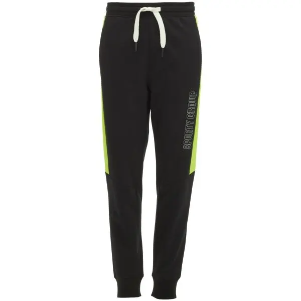 Lewro Lewro RIKS Спортни панталони за момчета, черно, размер 140-146