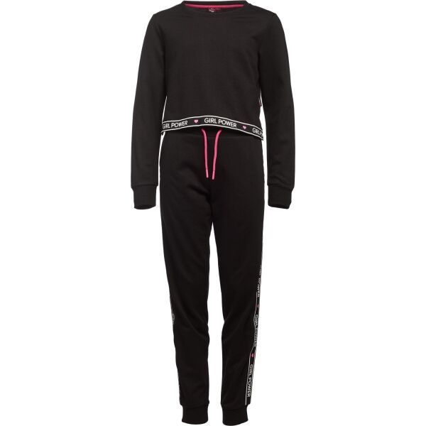 Lewro Lewro RIVIA Спортен комплект за момчета, черно, размер