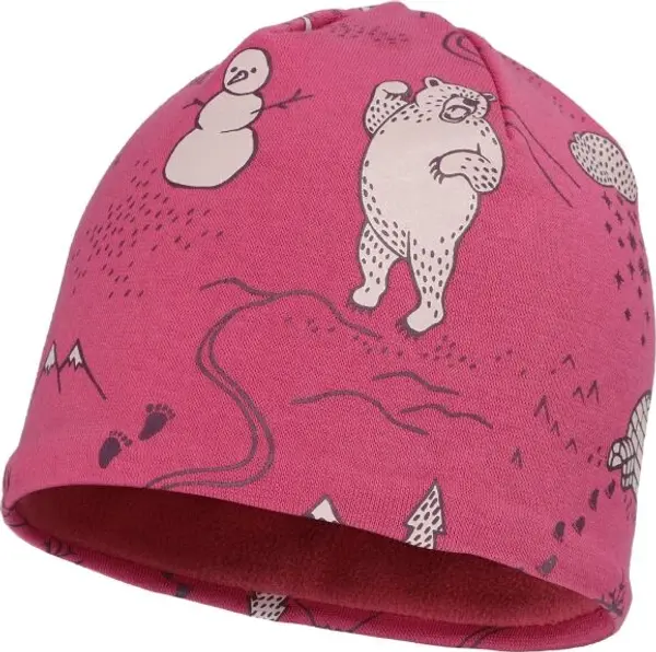 Lewro Lewro RONO Детска тънка шапка, розово, размер 12-15Y