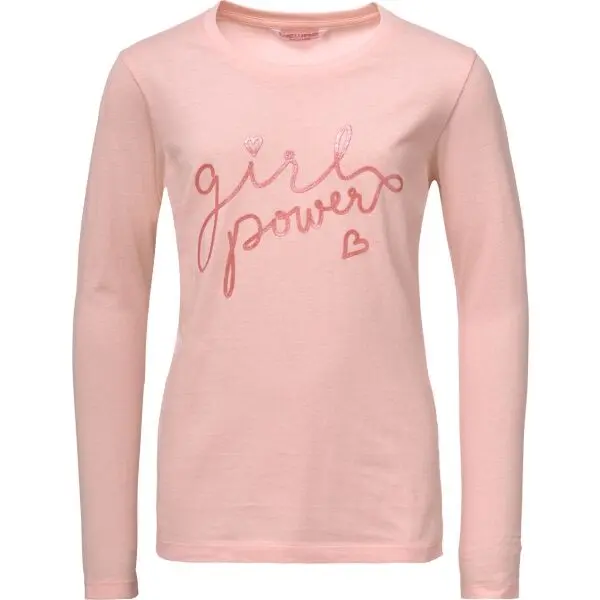 Lewro Lewro ROSAMUND Тениска за момичета, розово, размер 116-122