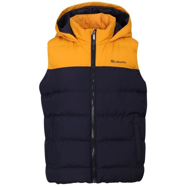 Lewro Lewro SIBALD Капитонирано елече за деца, жълто, размер