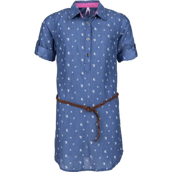 Lewro Lewro STAILA Риза за момичета, синьо, размер