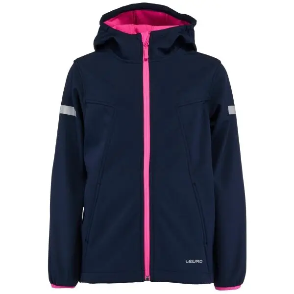 Lewro Lewro TAMO Детско софтшел яке, тъмносин, размер 116-122