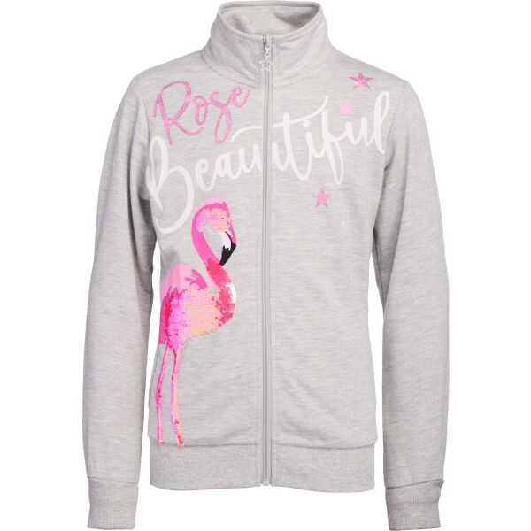 Lewro Lewro TENA Момичешки суитшърт, сиво, размер