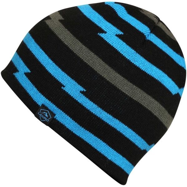 Lewro Lewro THEDY Плетена шапка за момчета, черно, размер