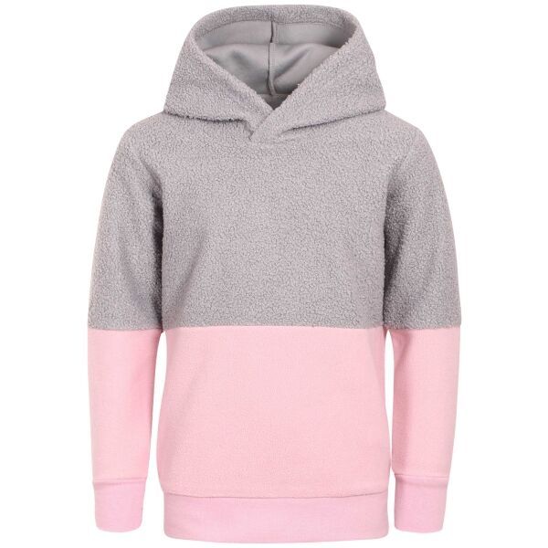 Lewro Lewro TRACY Момичешки поларен суитшърт, сиво, размер