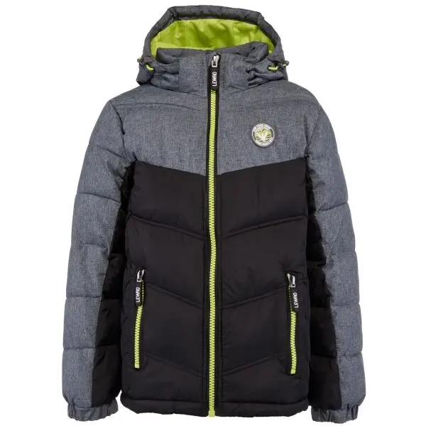 Lewro Lewro TREVOR Капитонирано яке за момчета, черно, размер 128-134