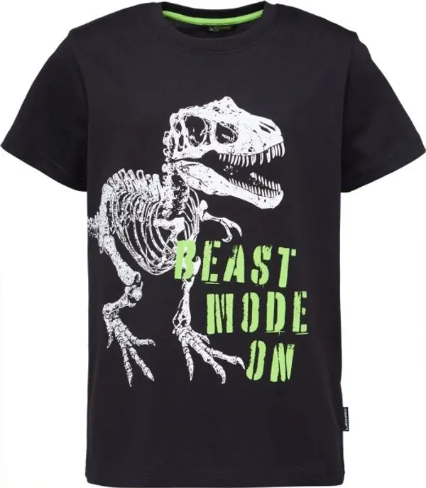 Lewro Lewro TYRELL Момчешка тениска, черно, размер 152-158