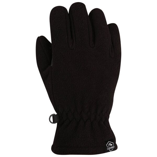 Lewro Lewro UDDER Детски зимни ръкавици, черно, размер
