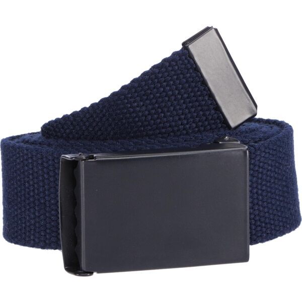 Lewro Lewro UDON Текстилен колан с метална тока, тъмносин, размер