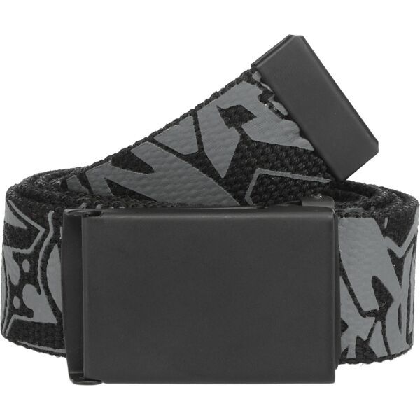 Lewro Lewro UDON Текстилен колан с метална тока, тъмносиво, размер