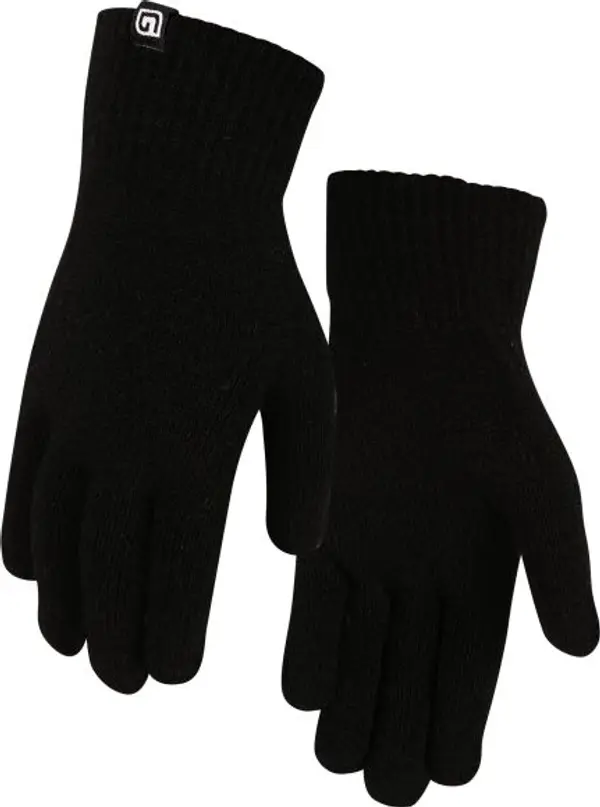 Lewro Lewro ULAM Детски плетени ръкавици, черно, размер