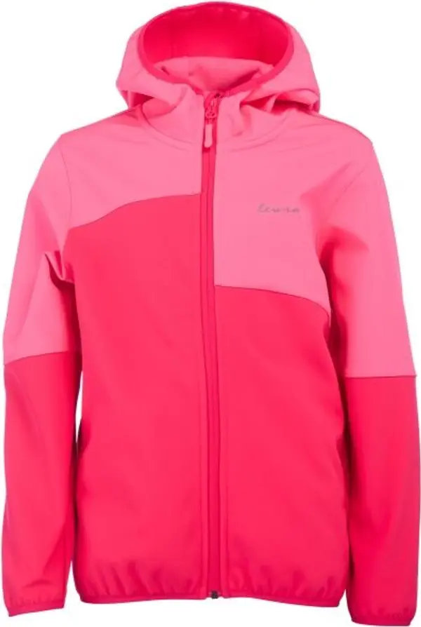 Lewro Lewro ULLI Софтшелово яке за момичета, розово, размер 116-122