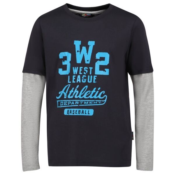 Lewro Lewro URIAS Блуза за момчета, черно, размер