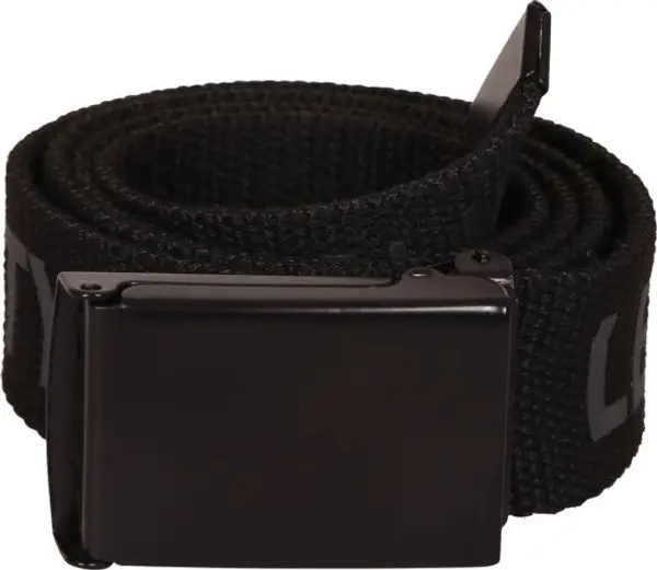 Lewro Lewro URIEN Детски текстилен колан с метална тока, черно, размер