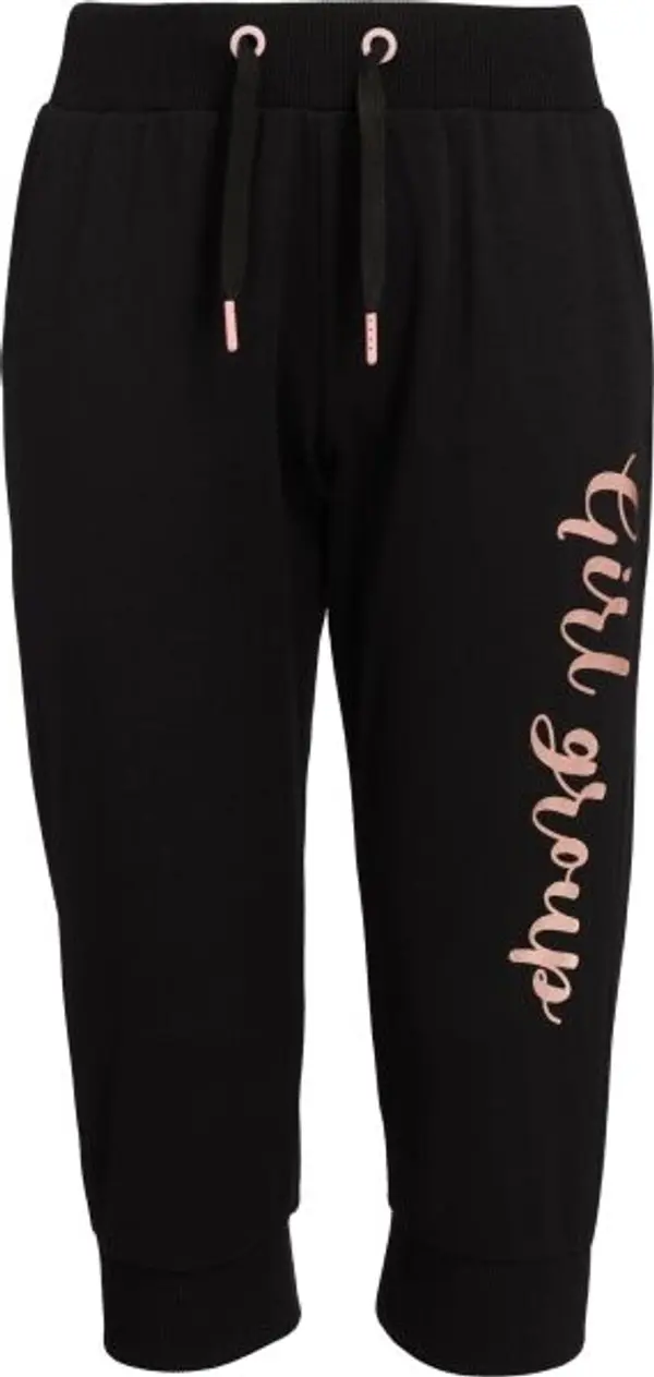 Lewro Lewro UTA 3/4 долнище за момичета, черно, размер 116-122