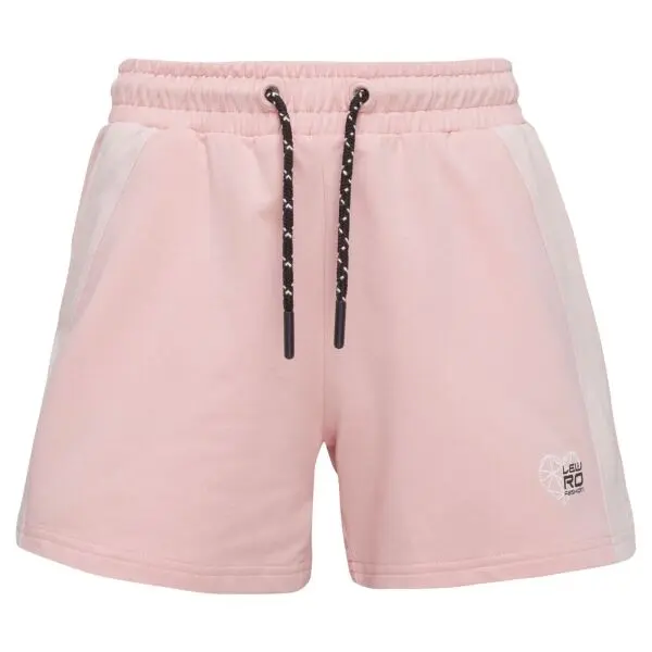 Lewro Lewro VIVIETTE Момичешки трикотажни шорти, розово, размер 128-134