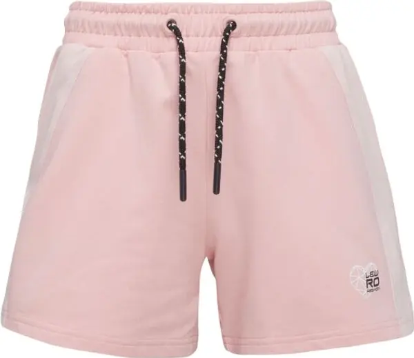 Lewro Lewro VIVIETTE Момичешки трикотажни шорти, розово, размер 152-158