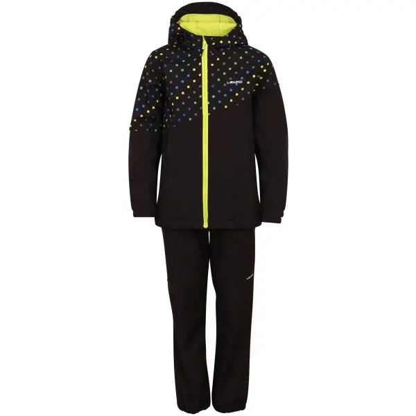 Lewro Lewro WISDOM Детски софтшел комплект, черно, размер 128-134