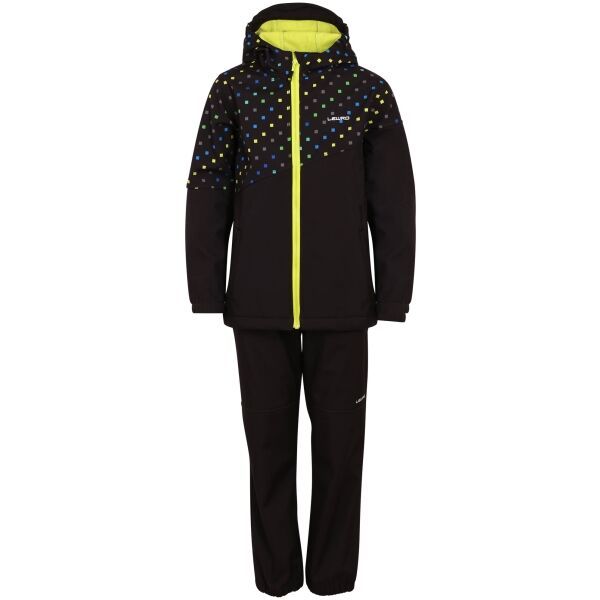 Lewro Lewro WISDOM Детски софтшел комплект, черно, размер