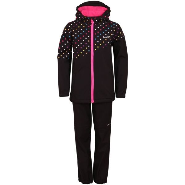 Lewro Lewro WISDOM Детски софтшел комплект, черно, размер