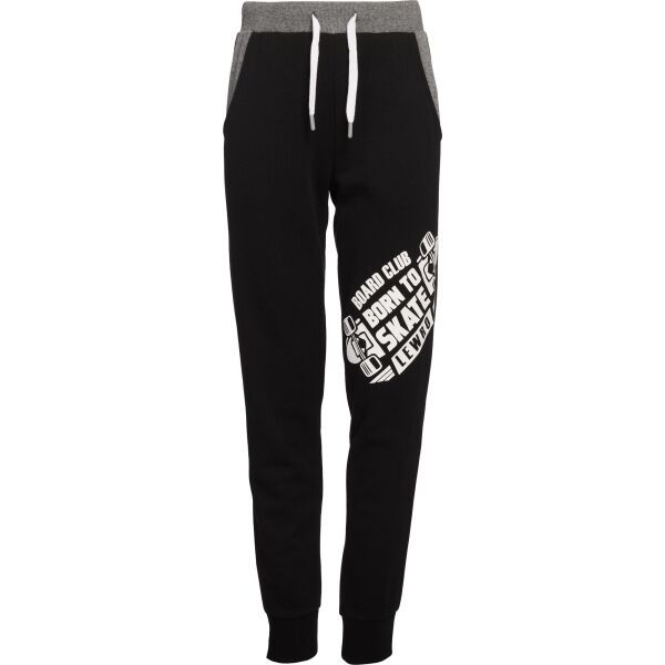 Lewro Lewro YENDER Спортно долнище за  момчета, черно, размер