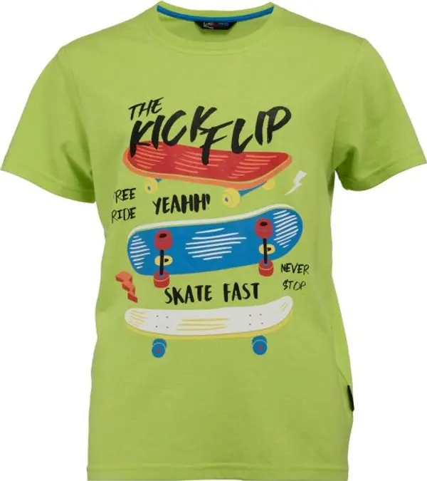 Lewro Lewro YUDI Тениска за момчета и за най-малките деца, светло-зелено, размер 152-158