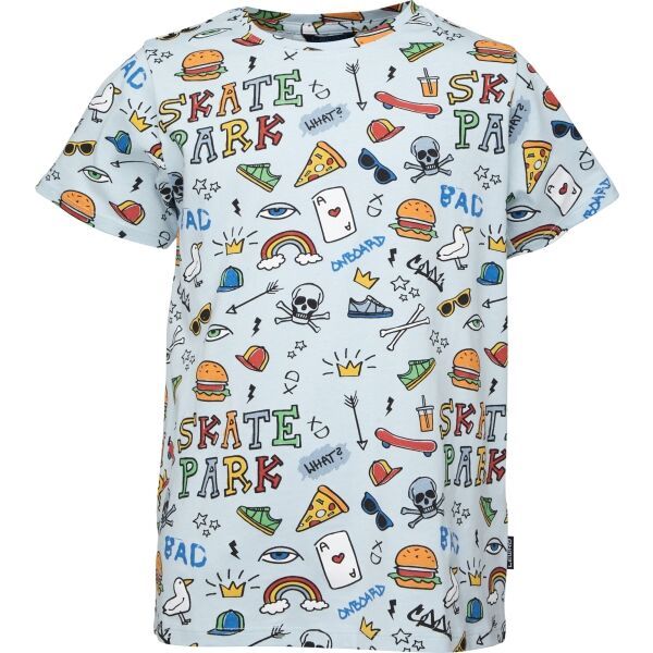 Lewro Lewro ZAC Тениска за момчета, светлосиньо, размер