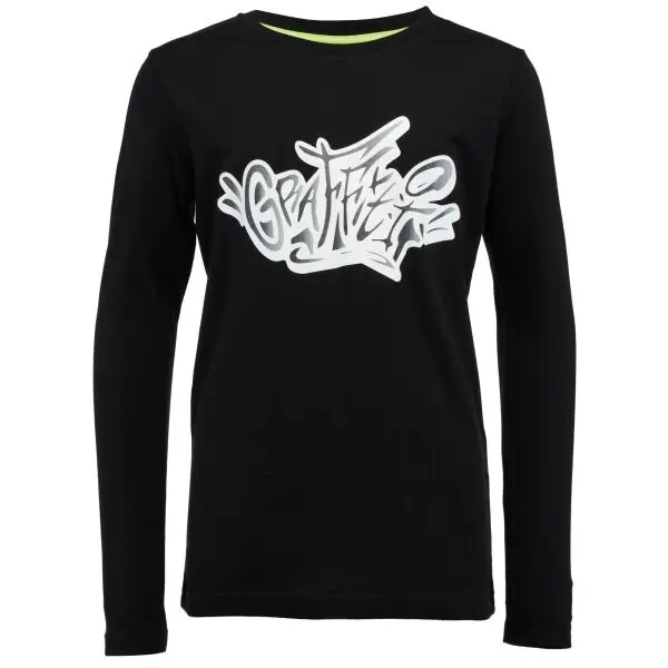 Lewro Lewro ZAWAR Момчешка тениска, черно, размер 116-122