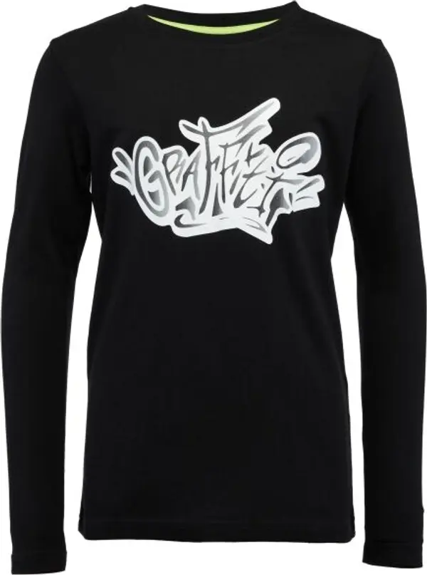 Lewro Lewro ZAWAR Момчешка тениска, черно, размер 164-170