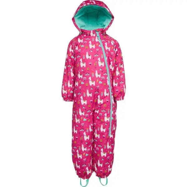 Lewro Lewro ZAYAN Детски затоплен гащеризон, розово, размер 80-86