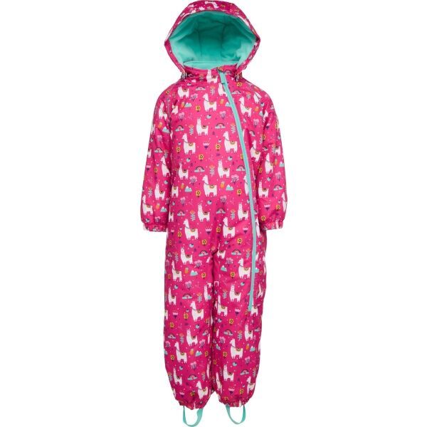 Lewro Lewro ZAYAN Детски затоплен гащеризон, розово, размер